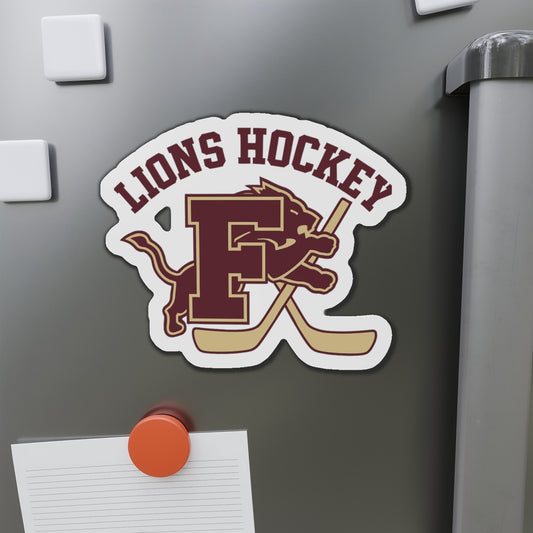 LIONS 6" x 6" Magnet