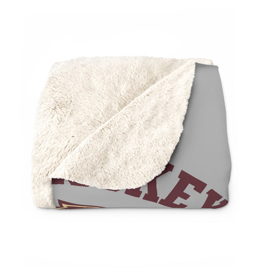 Lions Hockey Sherpa Fleece Blanket