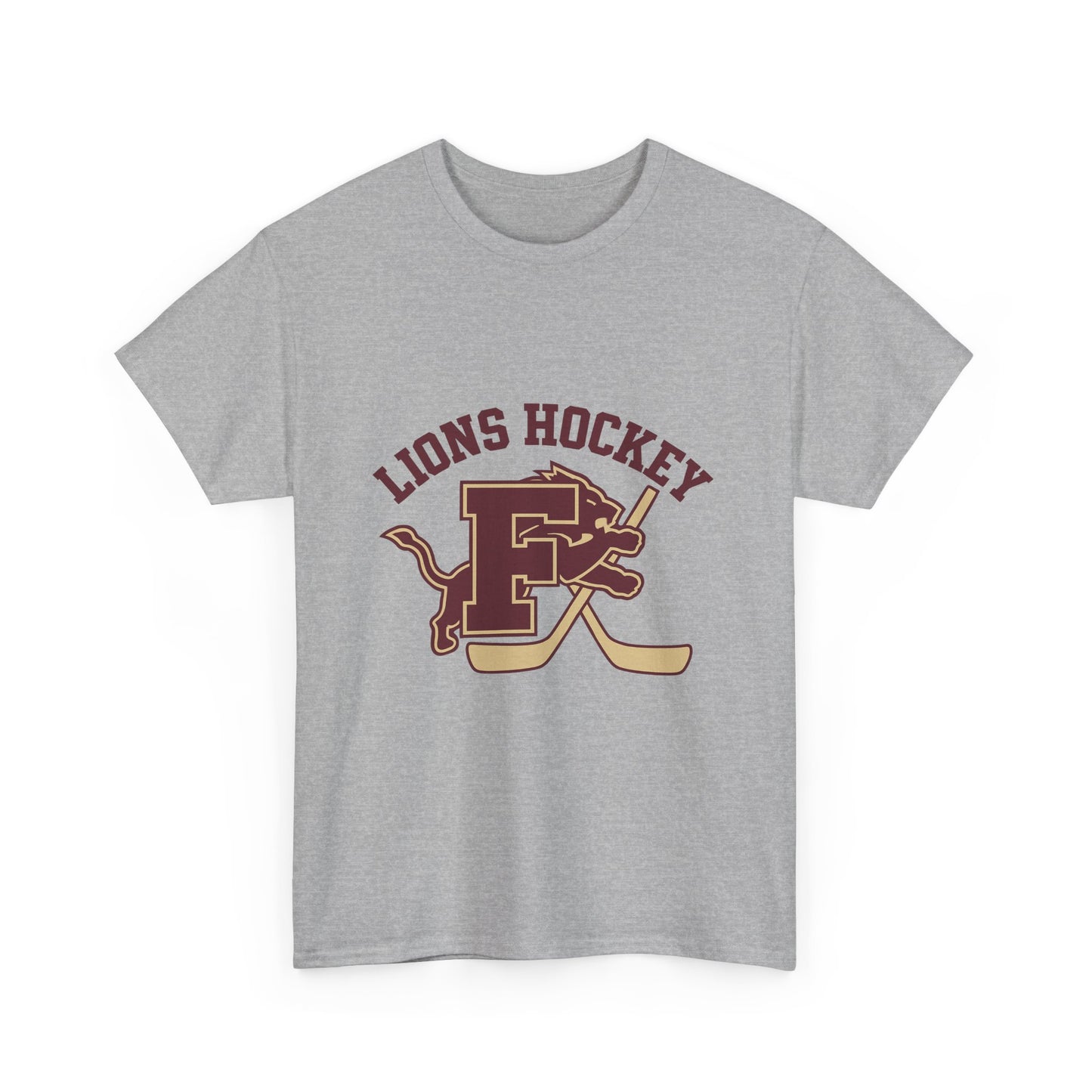Unisex Heavy Cotton Tee - LIONS HOCKEY