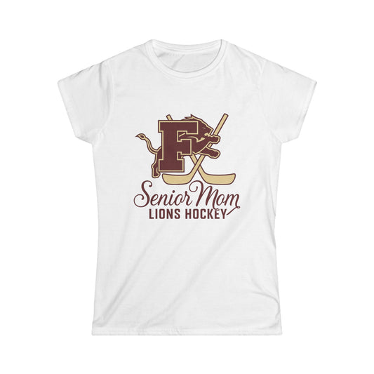 Senior Mom Lions Hockey Tee
