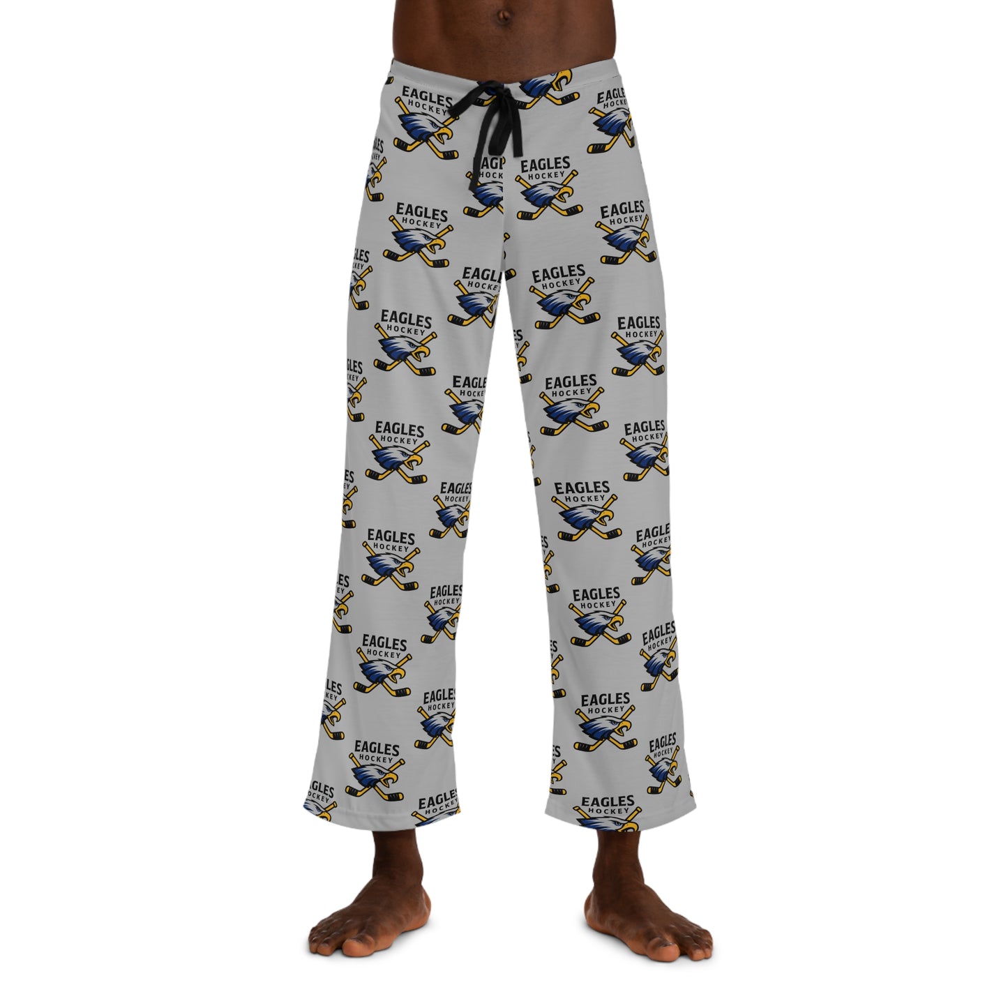 Men's Pajama Pants with Eagles Design