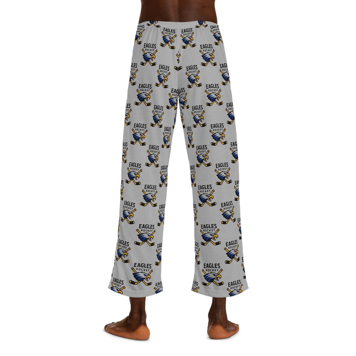Men's Pajama Pants with Eagles Design