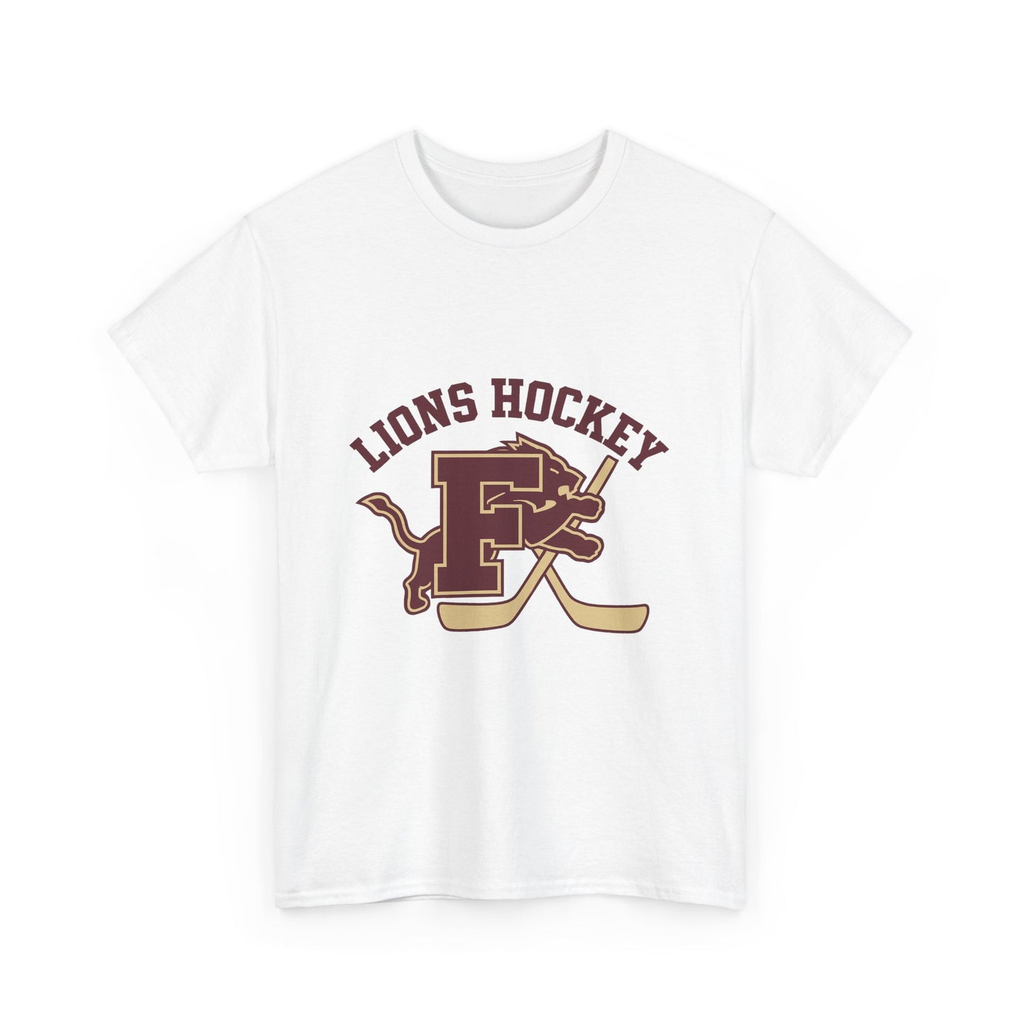 Unisex Heavy Cotton Tee - LIONS HOCKEY