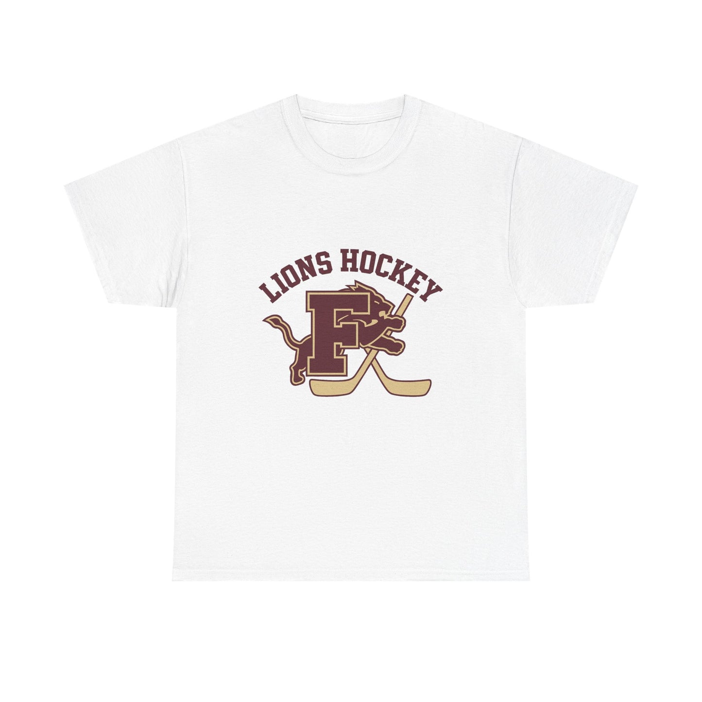 Unisex Heavy Cotton Tee - LIONS HOCKEY