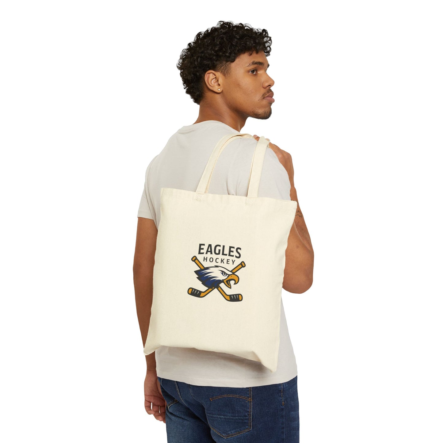 Eagles Hockey Canvas Tote Bag